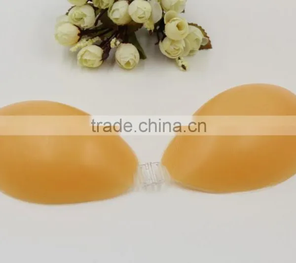 Girls Underwear Bra New Design Silicone Invisible Seamless Bra photo-4