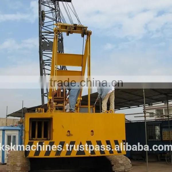 Second Hand Hitachi Crane in a Good Condition 50t Kh180 Crawler Truck Crane for Sale