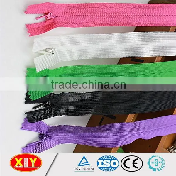 High End Waterdrop Puller Nylon Invisible Zipper, Conceal Dress Zipper photo-2