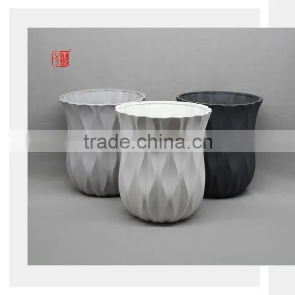 Indoor Decorative Ceramic Cheap Plant Pot Ceramic Flower Pot