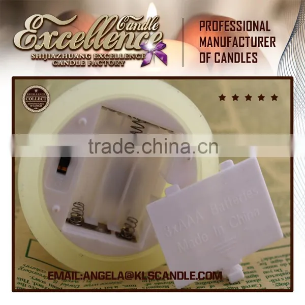 3*AAA Battery Pillar Remote Control Flameless Led Candles photo-2