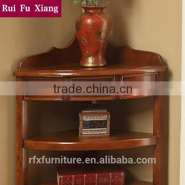 Wooden Flower Stand With Multi Layers for Storage and for Living Room Corner Furniture S-208 photo-5