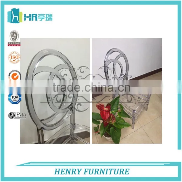 Popular Knock-down And Assembled Tiffany Catering Wedding Plastic Chiavari Clear Resin Phoenix Chair photo-4