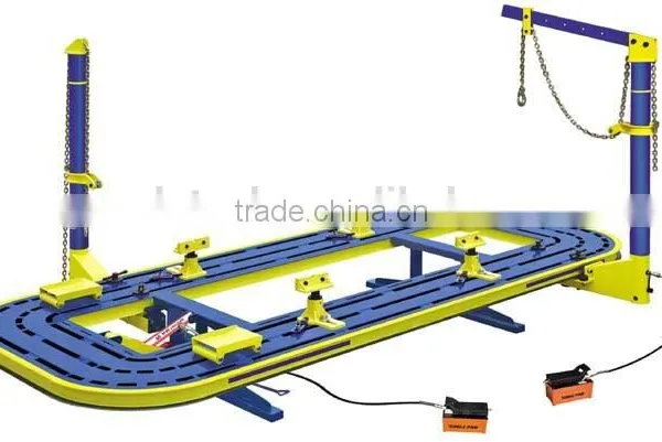 Chassis car frame bench, car pulling bench