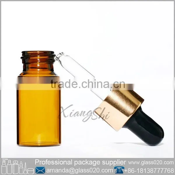 Amber 3ml 5ml 10ml Vial Glass Dropper photo-2