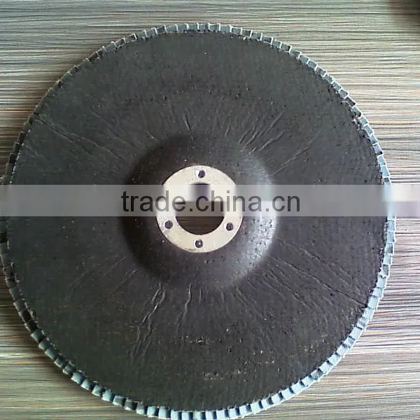 H306 High Quality White Corundum Flap Disc for Polishing Mental, Stainless Steel photo-3