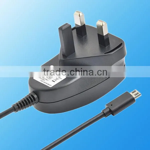Micro Usb Wall Charger With Led Micro Connector Date Cable for Samsung photo-3