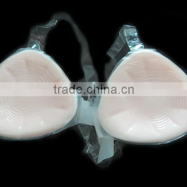 Skin-friendly Hypoallergenic Triangle Breast Forms With Strap 0.5kg-1.2kg/pair photo-3
