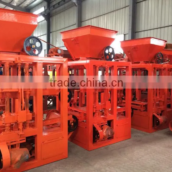 QT4-24 Concrete Block Making Mashine,cement Brick Making Machine for Sale photo-4