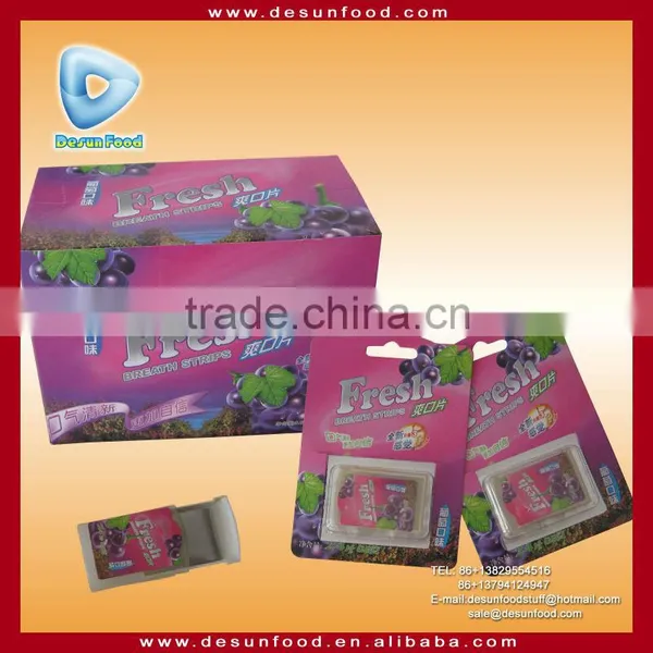 Fruit Grape Fresh Breath Strip