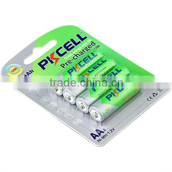 1200times Cycle Life for NI-MH AA/AAA 600mAh Low Self-discharge Rechargeable Battery 1.2V photo-6