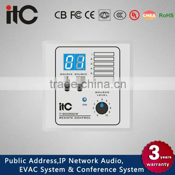 ITC T-8000 Series Audio Remote Volume Control for PA System photo-2