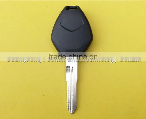 Blank Replacement 2 Buttons Uncut Right Groove Blade Remote Key Blank Mistubishi Car Key photo-4