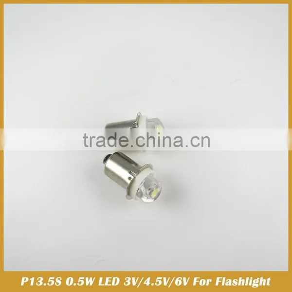P13.5S LED Flashlight Bulbs 3v