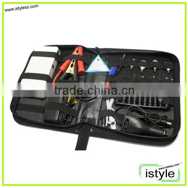 13000mah Muni-function Car Jump Starter Power Bank for Car, PSP, Cellphone, Laptop, Tablet, MP3/MP4