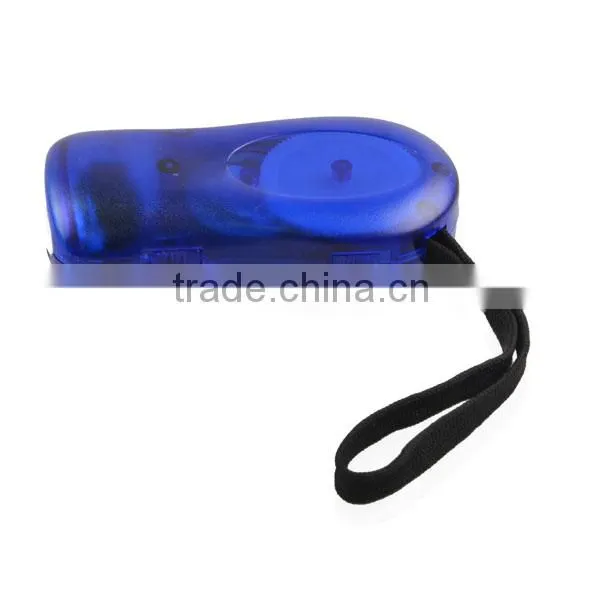 China High Quality Emergency 3 LED Dynamo Ultraviolet Torch Light photo-4