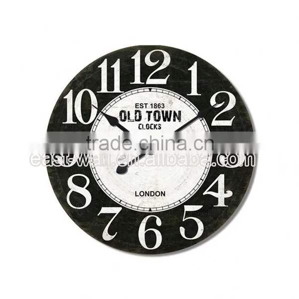 Good Quality Cheap Humanized Design Handmade Big Led Wall Clock photo-2