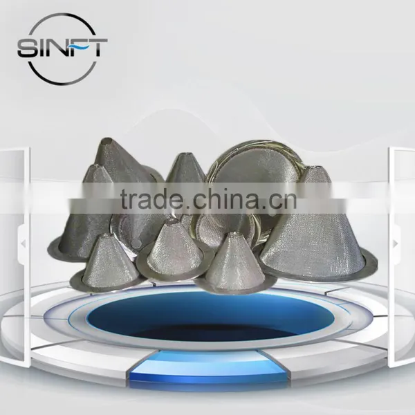 Stainless Steel Wire Mesh Cone Strainer photo-3