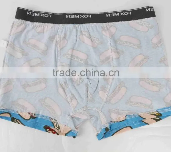 2015 New Styles Men Underwear ,prints Fashion Underwear photo-3