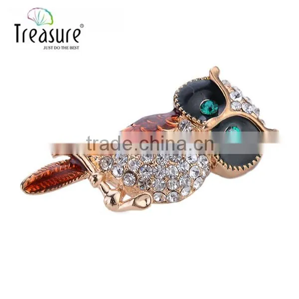 2015 New Products New Model With High Quality Artificial Eagle Brooch, Rhinestone Brooch Wholesale Body Jewelry photo-3