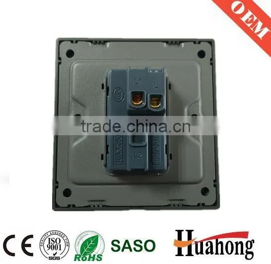 High Quality Aluminium Wall Switch and Socket for Hotel and Villa photo-2