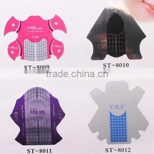 ST-8001-8036 Defferent New Designs Nail Art Tips Extension Forms Nail Nail Form YiWu photo-3