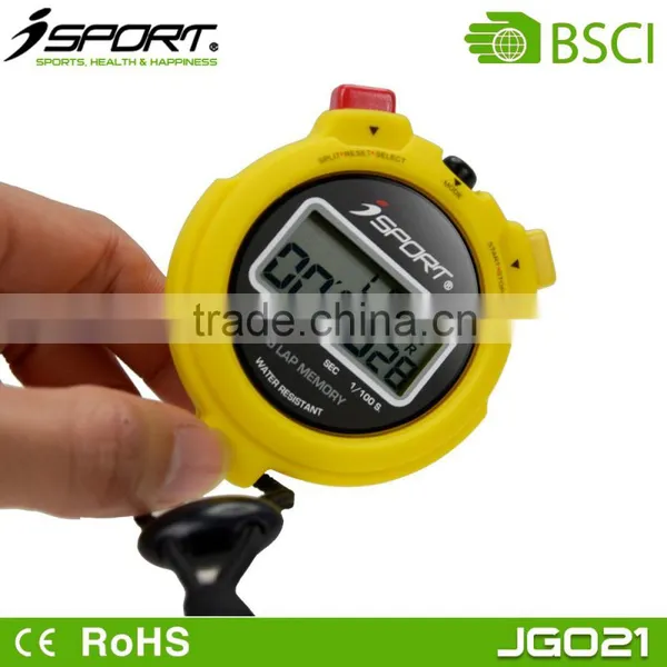 Factory Wholesale 10 Laps Memory Wall Stopwatch With Lanyard photo-4