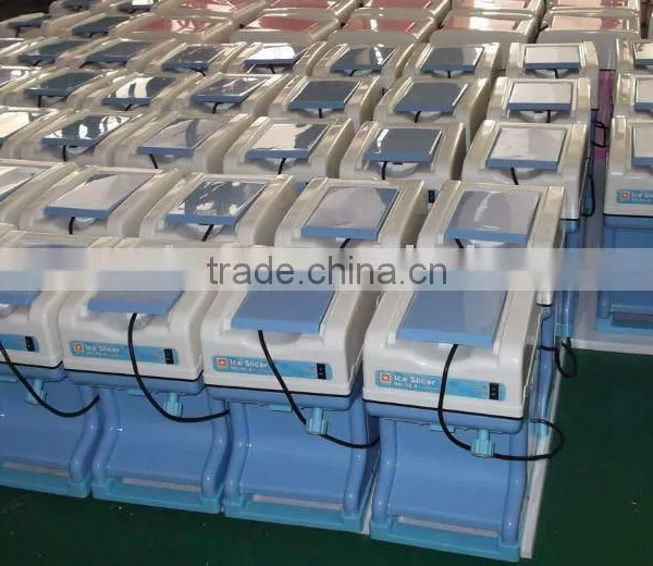 Colorful Ice Crusher Machine for Drinks