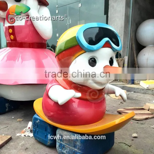 Fiberglass Cartoon Characters for Garden Decoration Statue photo-3