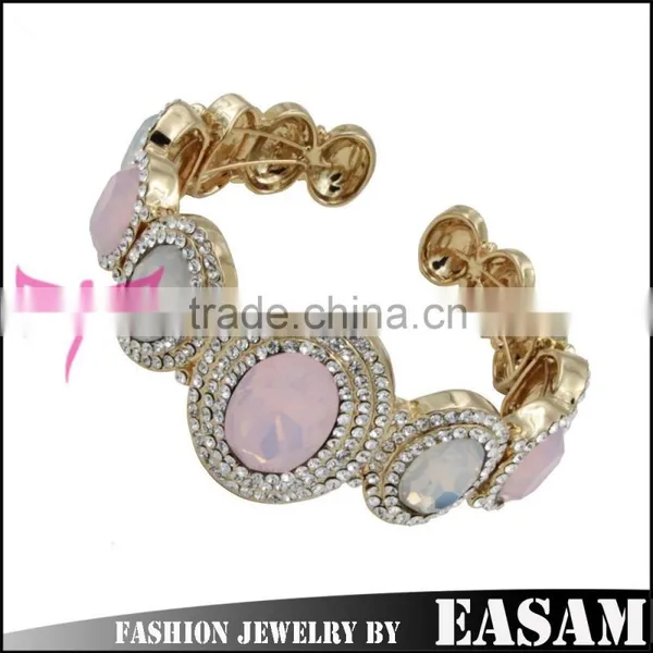 Easam 2015 Engraved Gemstone Famous Brand Bracelet