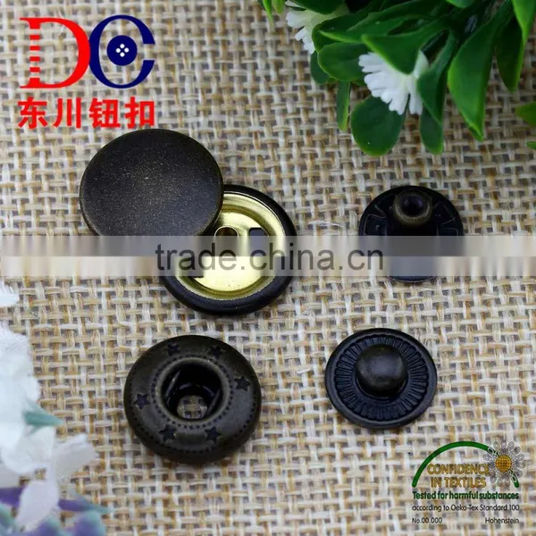 Wholesale Button With Coat Fastener Fabric Covered Snap Button for Clothing photo-5
