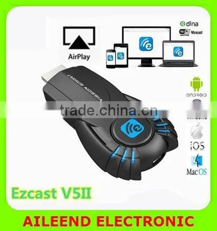EZCAST V5ii Dongle tv Stick for Miracast Airplay DLNA Mirror Cast Working Well With IOS Android EZCAST TV Stick