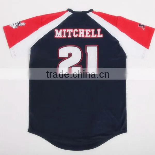New Style Blue Jays Printing Baseball Jersey , 5xl Dri Fit Baseball Jersey photo-4