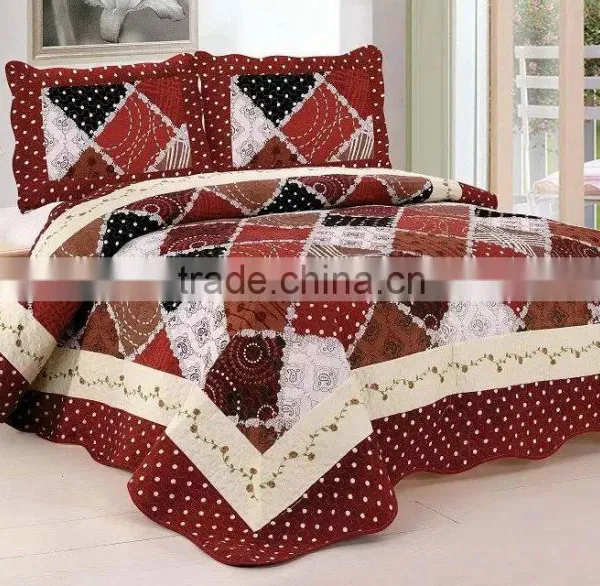 Polyester Patchwork Quilts DG130 , DG131 photo-2