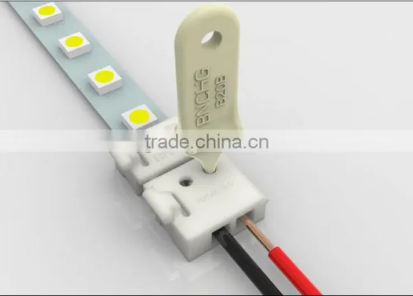 Patented Push Connector for Flexible LED Strip 5050/3258 10mm photo-4
