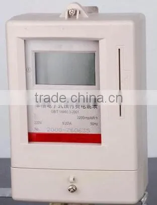 Single Phase Prepaid Meter,Electric Meter,IC Card Meter,DDSY