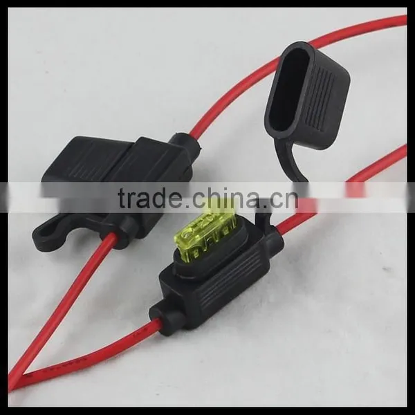 3A 5A 10A 20A 25A 30A 40A Auto fuse car In-Line waterproof auto Fuse Holder
