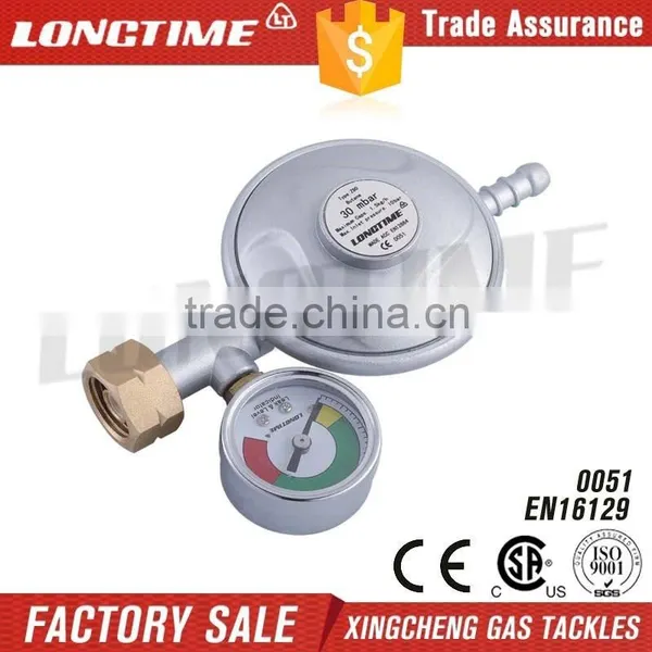 Home or Outdoor Use Propane Regulator With Gauge photo-2