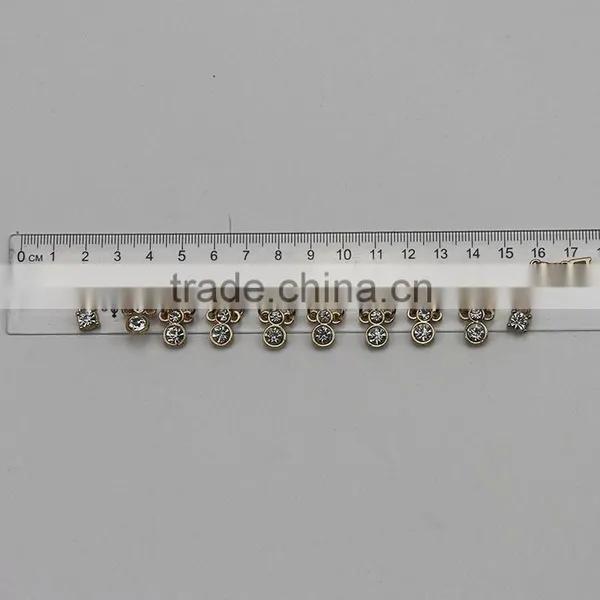 New Hot Sale Candy Color Alloy Garment Accessory Glass Chain photo-4