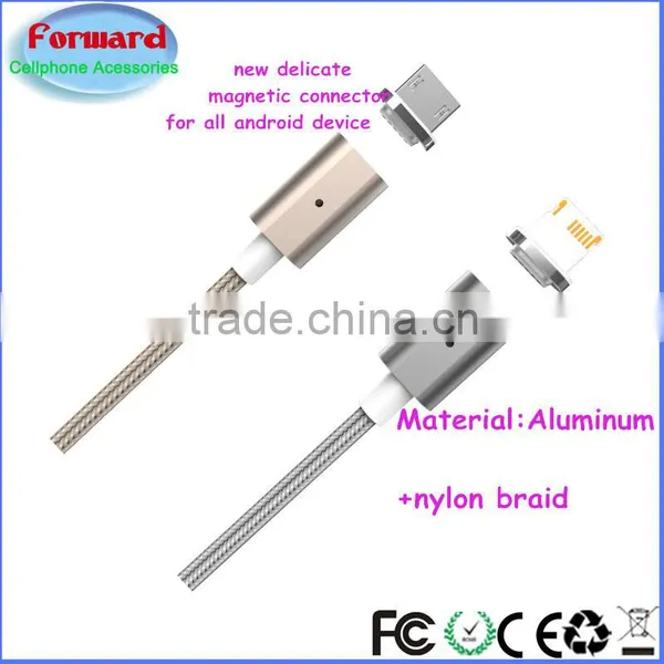 Best Quality Magnetic Micro Usb Cable Charge With 2A Fast Charging for Galaxy 7 Edge photo-2