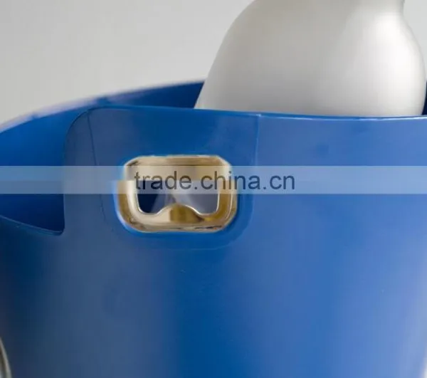 Plastic Ice Bucket With Openner photo-2