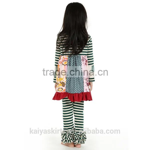 2016 Kaiya Skirt E-commerce Firm Fall Cotton Printed Flower Girls Specialty Baby Brand Clothing photo-2