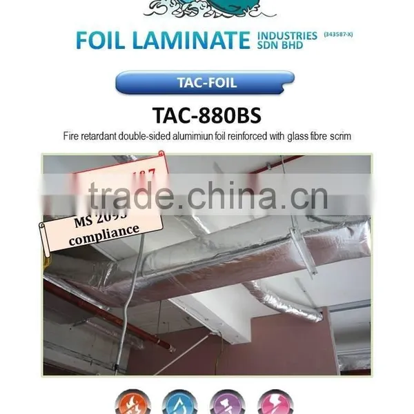 AS/NZ Tested Fire Retardant Alumimiun Foil photo-3