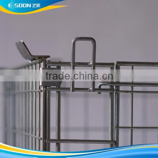 Heavy Duty Nesting Warehouse Pallet Wire Storage Container photo-5