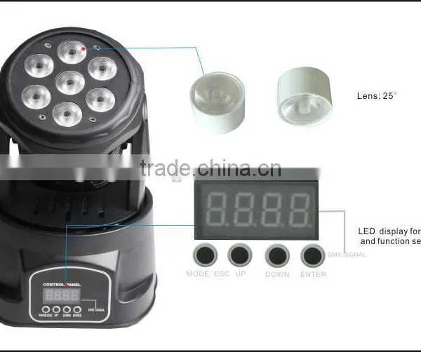 7x10w Wireless Festival Lighting Package New Led Modern Design Disco Lighting photo-3