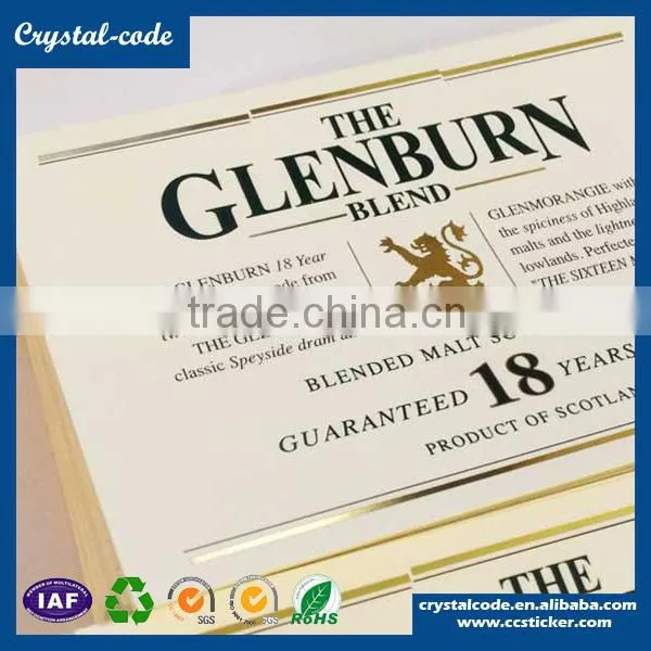 Hot Sale Wholesale Customized Printing Anti-counterfeit Special Laminated Foil Sticker photo-3