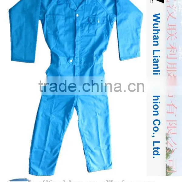 100% Cotton Light Blue Wholesale China Manufacture Workwear in Apparel photo-3