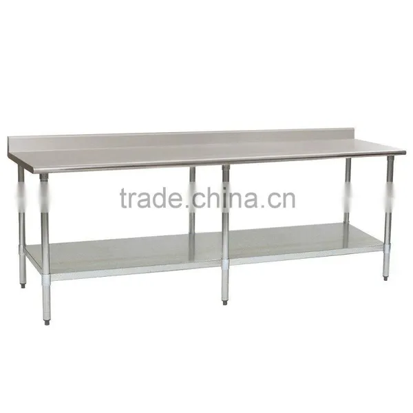 NSF Approval Detechable Prep Stainless Steel Work Table for Commercial Kitchen or Restaurant photo-4