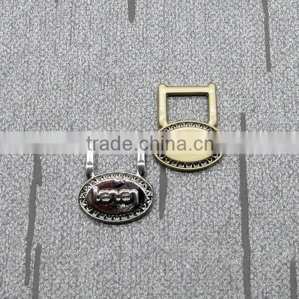 Exquisite Small Metal Stopper Metal Puller For Zipper photo-3