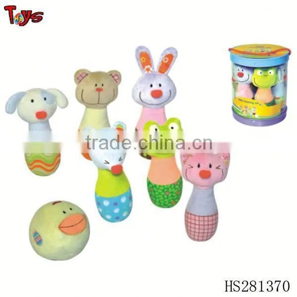 Plush Animal Baby Bowling,plush Bowling Play Set